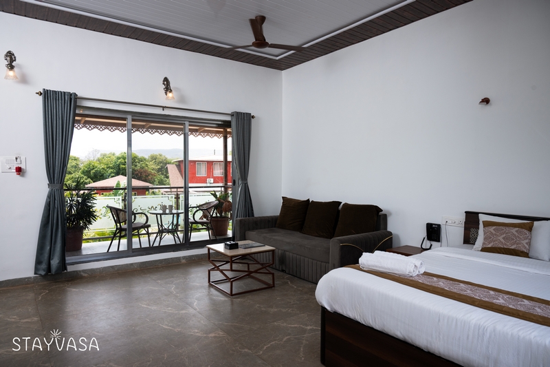 Premium Mountain View Room with Private Balcony